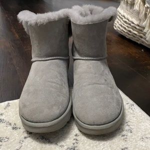 Mini grey Bailey bow Ugg’s